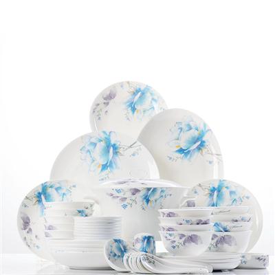 大鸡吧插逼逼视频吧啊嗯嗯嗯48头聆听花开骨瓷礼品餐具套装
